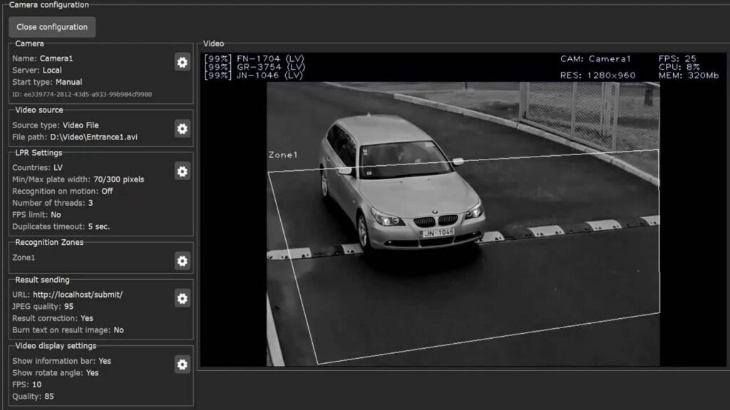 DTK Software License Plate Recognition SDK